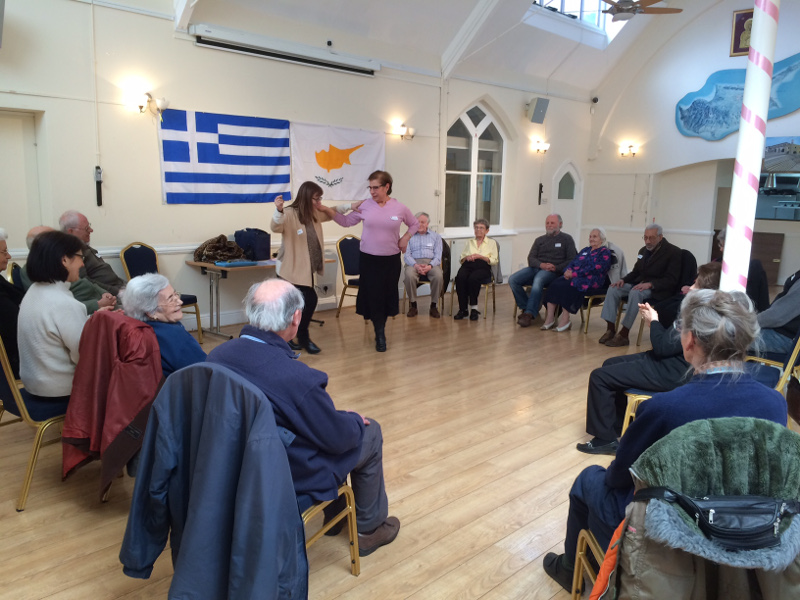 Great session at the Brittania Centre