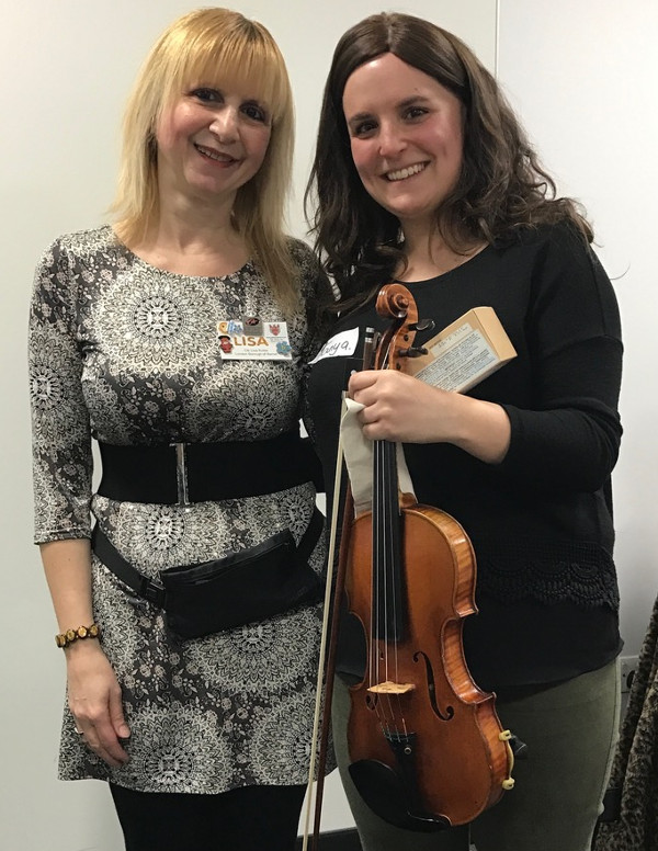 Lisa and Tanya at Dementia Club UK