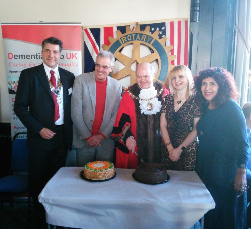 Offical launch of Rotary and Dementia Club UK Partnership
