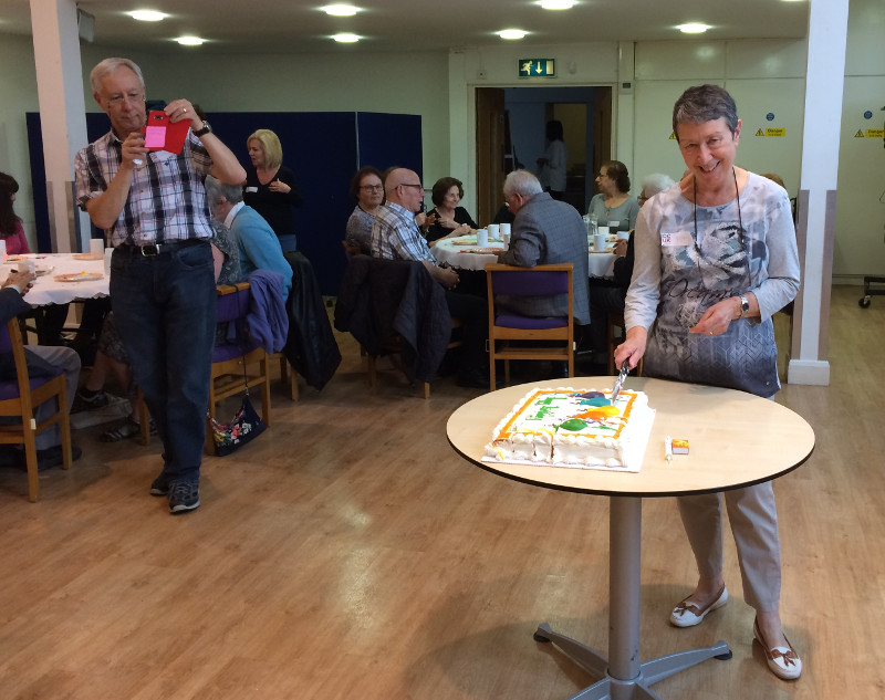 Gilda’s 70’th birthday at Sha’arei Tsedek