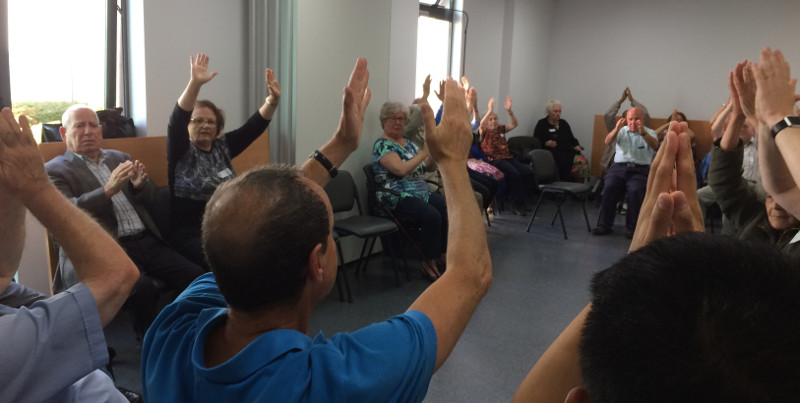Finchley Memorial Hospital Chair exercises