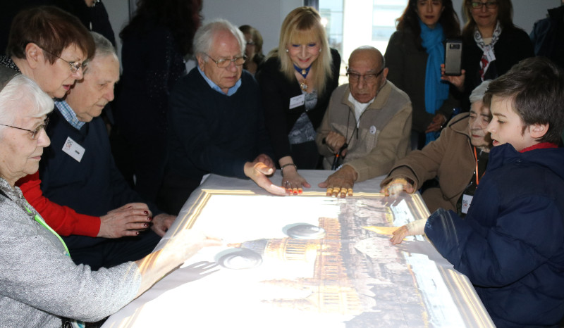 Dementia Club UK donate a Tovertafel to Finchley Memorial Hospital