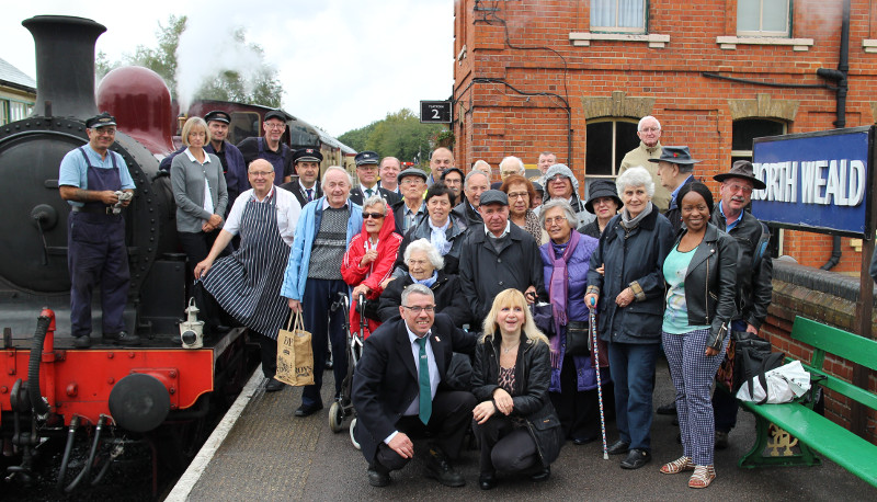 Epping Ongar Railway Steam Train Visit – 22nd Sep 2018