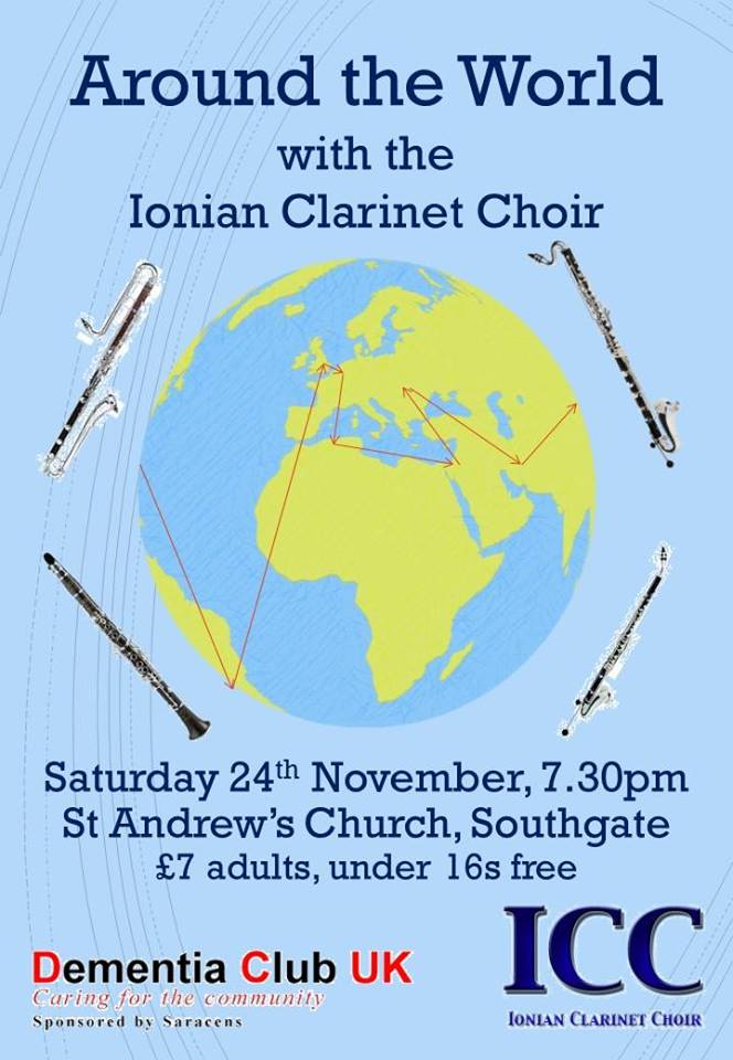 Around the world with the Ionian Clarinet Choir