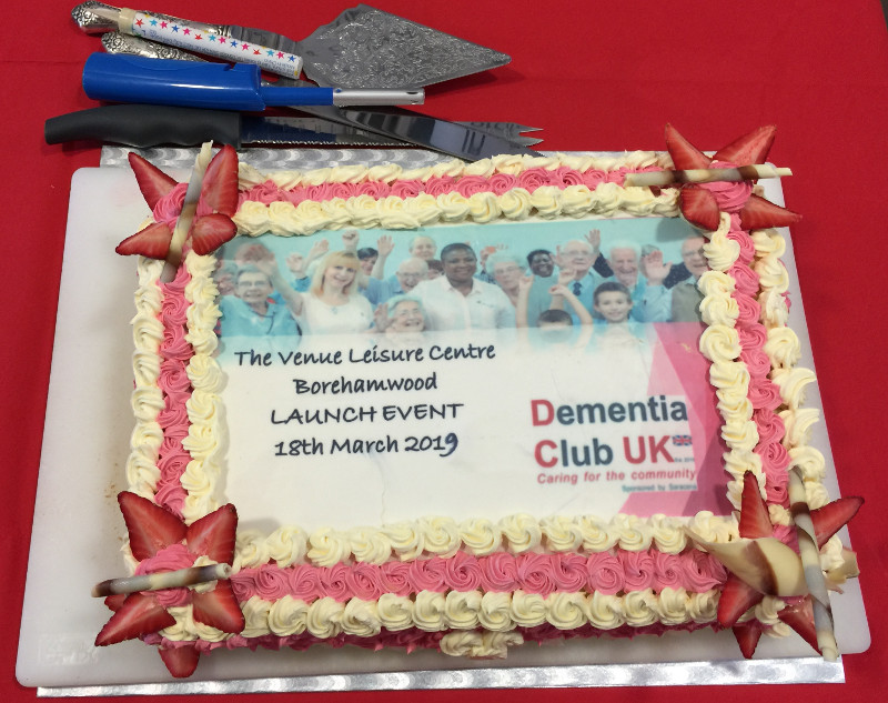Launch Party of new Dementia Club at The Venue in Elstree and Borehamwood