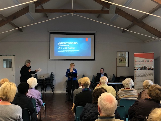 ‘Understanding Dementia’ at St Andrews Church Parish Hall, Totteridge – 16th May 2019