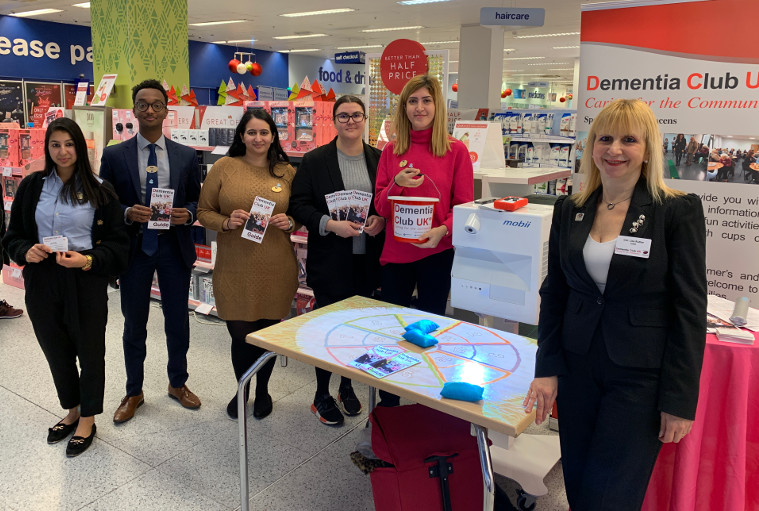 Dementia Awareness Day at Boots Brent Cross – 4th December 2019