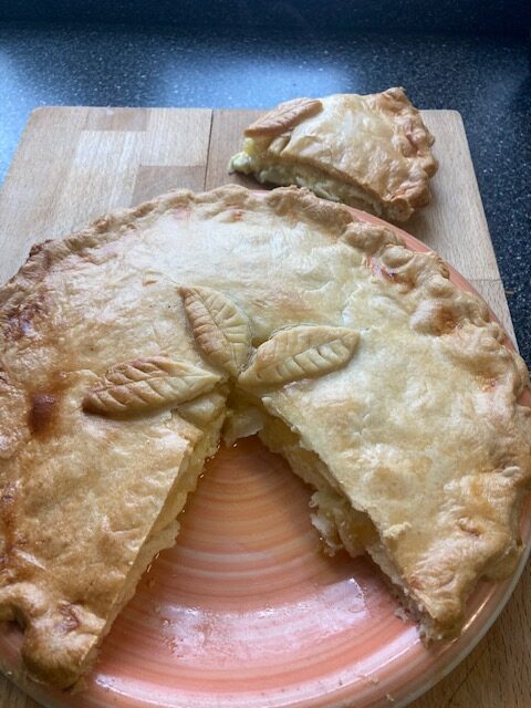 Grace's Delicious Cheese and Onion Pie